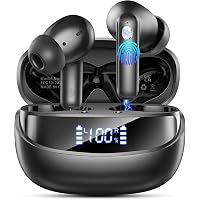 Nuovo Cuffie Bluetooth 5.4, Auricolari Bluetooth Stereo HiFi Con 4 ENC Microfoni Anti