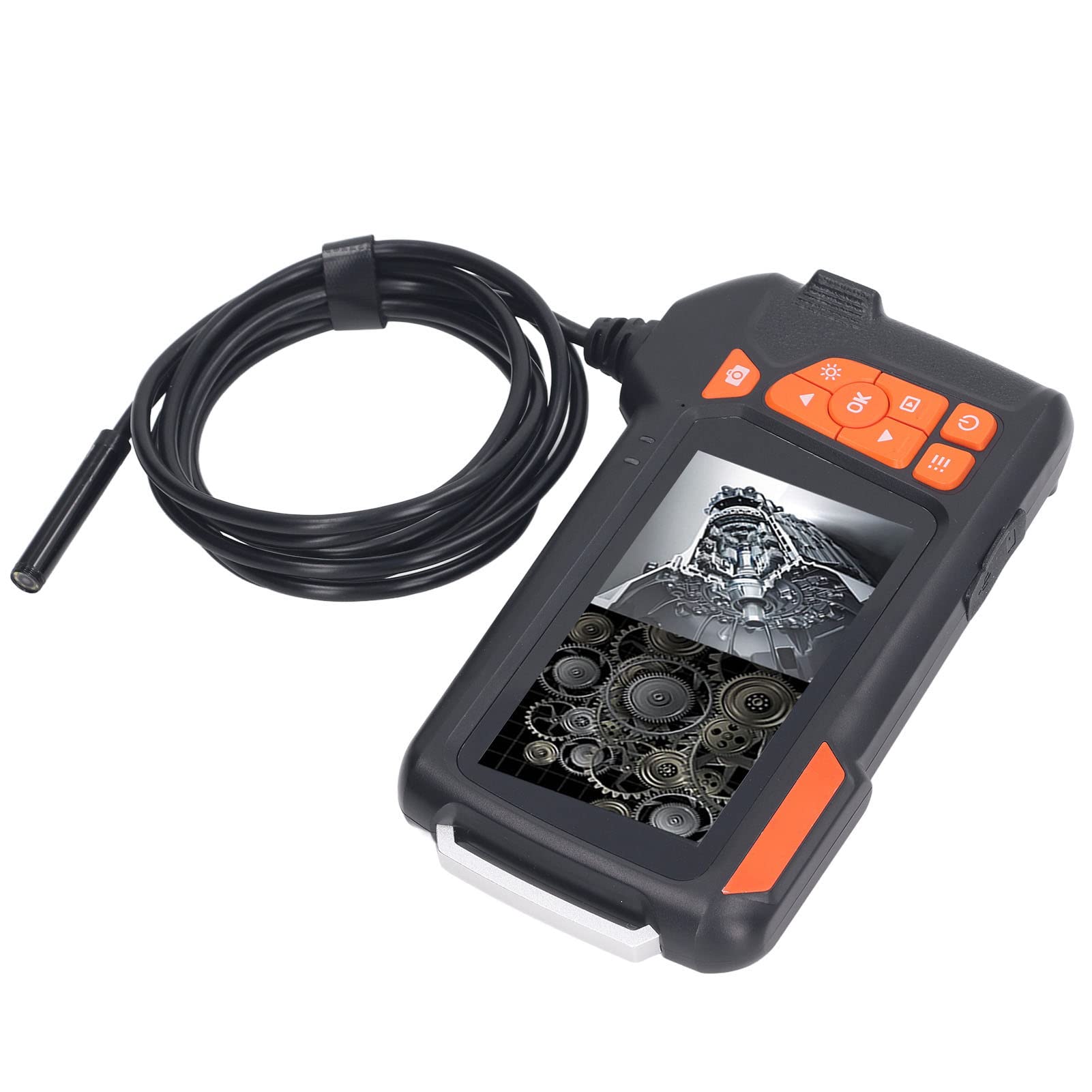 4.5in Industrial Endoscope Digital Display Photo Record 1080P 8mm Lens Endoscope Inspection Camera (Jauartavz621y08qk-12)