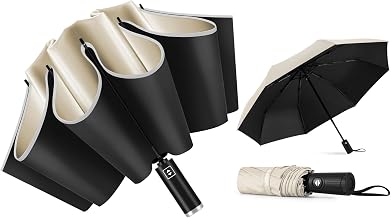 Seniny Inverted Travel Umbrella & Windproof Travel Umbrella