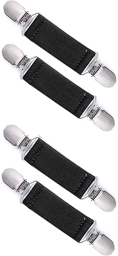 UTTPLL Clips para guantes de acero inoxidable, clips para guantes para niños, bebés, niños y niñas de invierno, clips elásticos para guantes