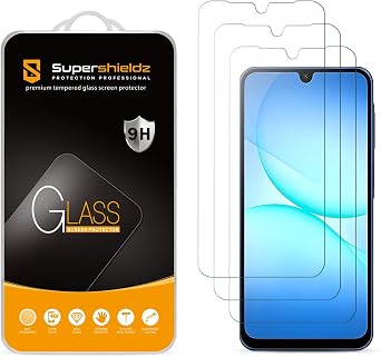 Supershieldz 3 Pack Designed for Samsung Galaxy A17 / A18 5G Tempered Glass Screen Protector, Anti Scratch, Bubble Free