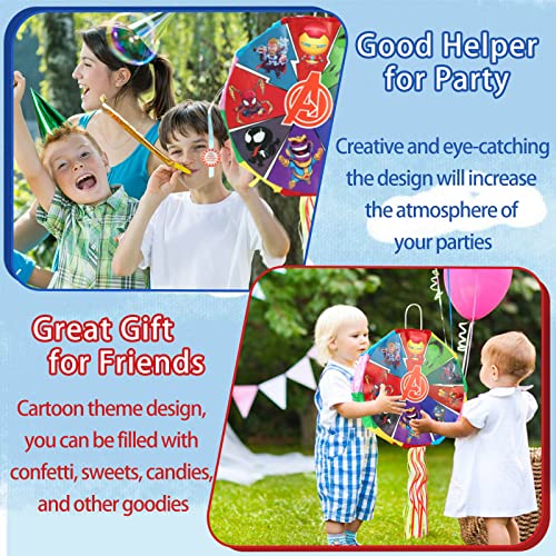 Hero Movie Pinata Festival Party Supplies For Kids, Super Cute Piñata Fillable Candy Birthday Party Favor Stuffers, Popular Interactive Pinatas Game Gift For Outdoor Activity Carnival Events Decorations For Girls Boys #TOP4