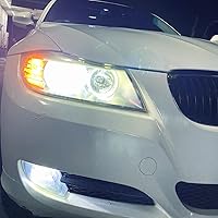 Vista 3 de Alla Lighting Bombillas LED 4014-84 SMD BAY15D 1157, señal de giro blanco de xenón de 6000 K, luces traseras de freno 7528 2357 3496 doble filamento