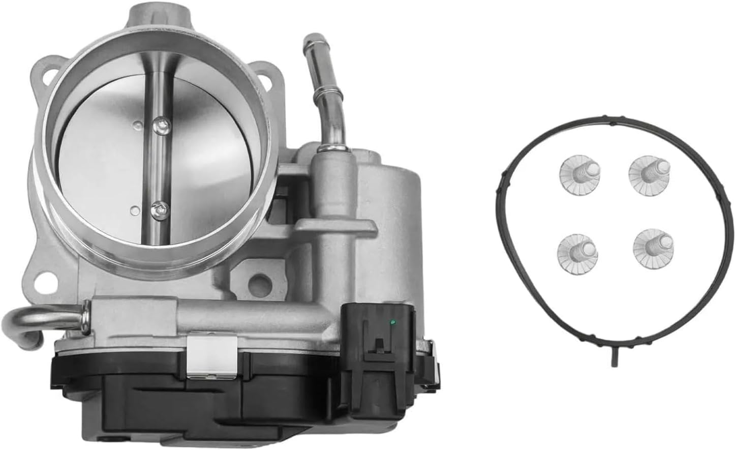 Throttle Body Assembly Compatible with Alfa Romeo Giulia 2.0L 2017-2019 | Complete Electronic Throttle Valve, Replacement for 04893625AB 04893625AC 05281983AA 68364659AA