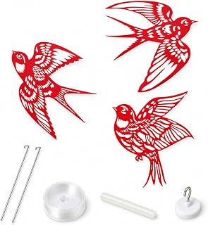 Paper New Year Swallow Hanging, Paper Swallows + 8