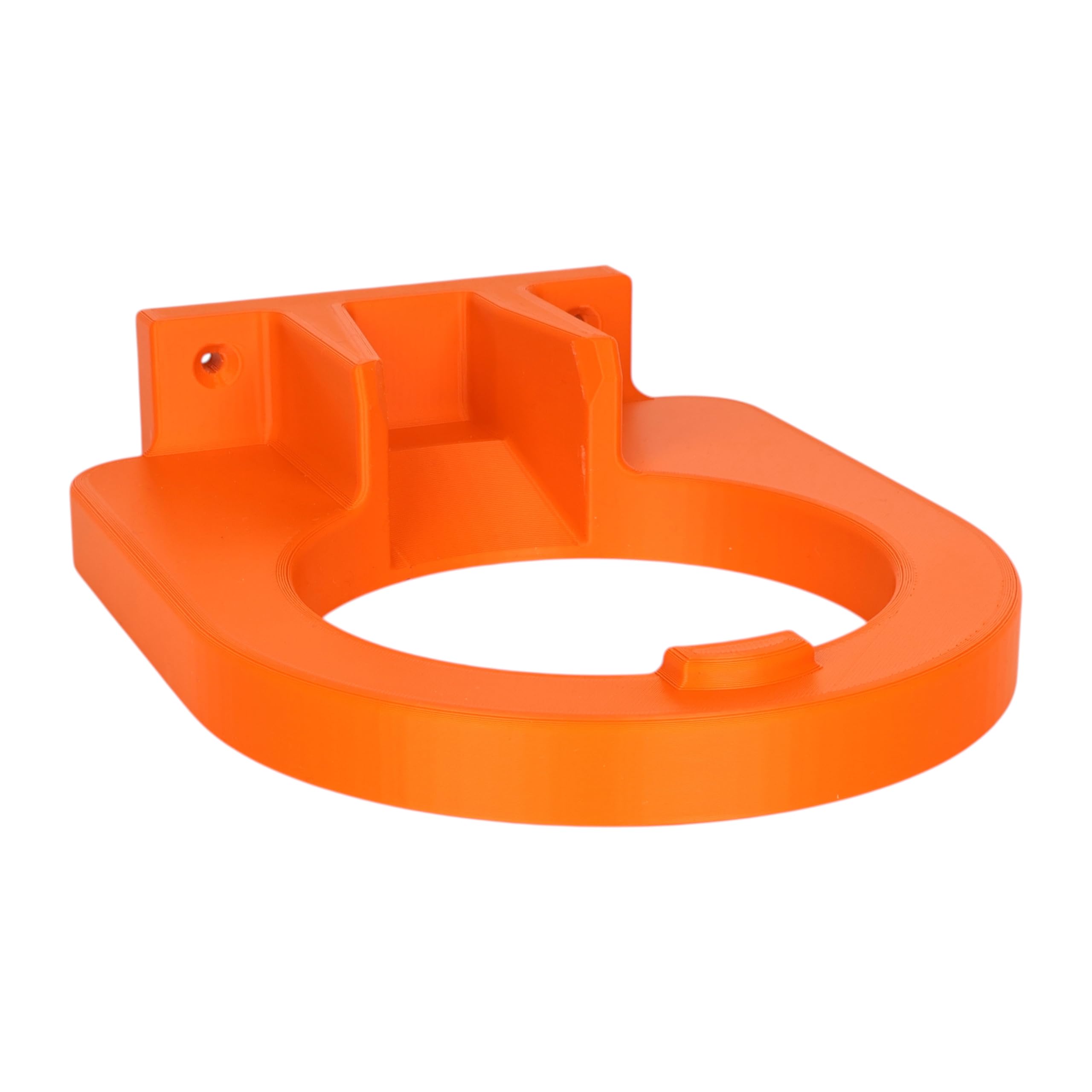 Halterung passend für STIHL BGA 86 Akku Laubbläser AP System Wandhalterung Gerätehalterung Zubehör Befestigung (Orange)