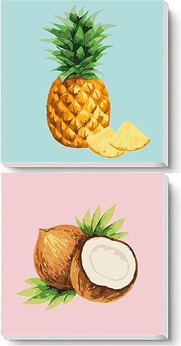 Neopalette 2 pinturas enmarcadas por números para adultos, artes y manualidades, pintura por números, kit de pintura, manualidades para adultos,