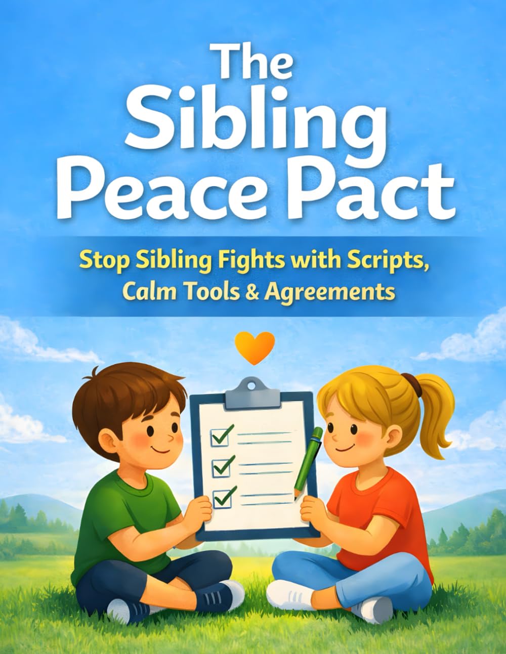 The Sibling Peace Pact: Stop Sibling Fights with Scripts, Calm-Down Tools & Agreements