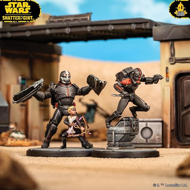 Foto 6 de 8 de Asmodee Star Wars Shatterpoint - Pack de Escuadra Clone Force 99