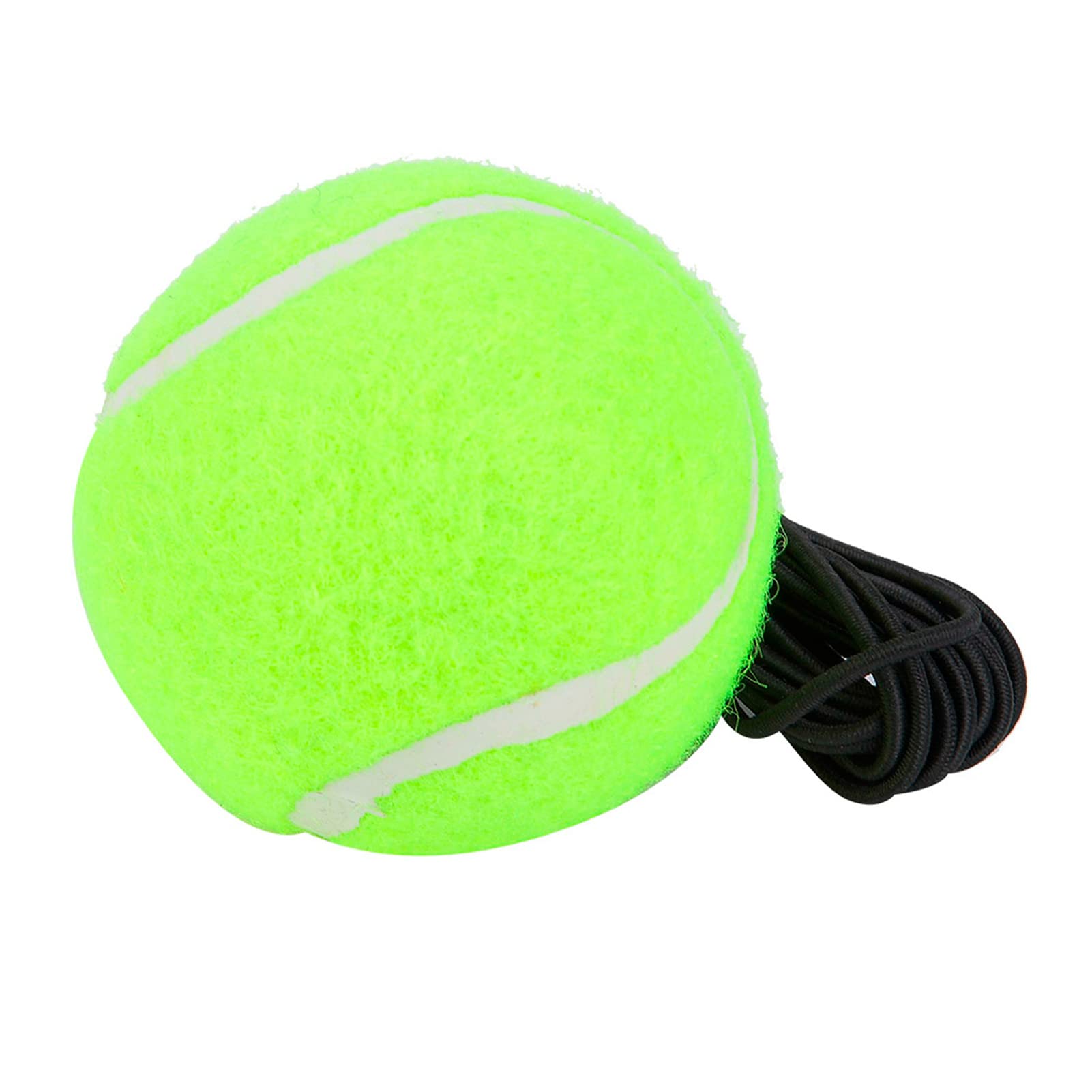 Akozon Balle de Tennis Balle de Formation pour débutants avec Corde en Caoutchouc élastique 4M pour la Pratiqueballe Tennis avec Corde Ball Balle de Tennis pour Garage
