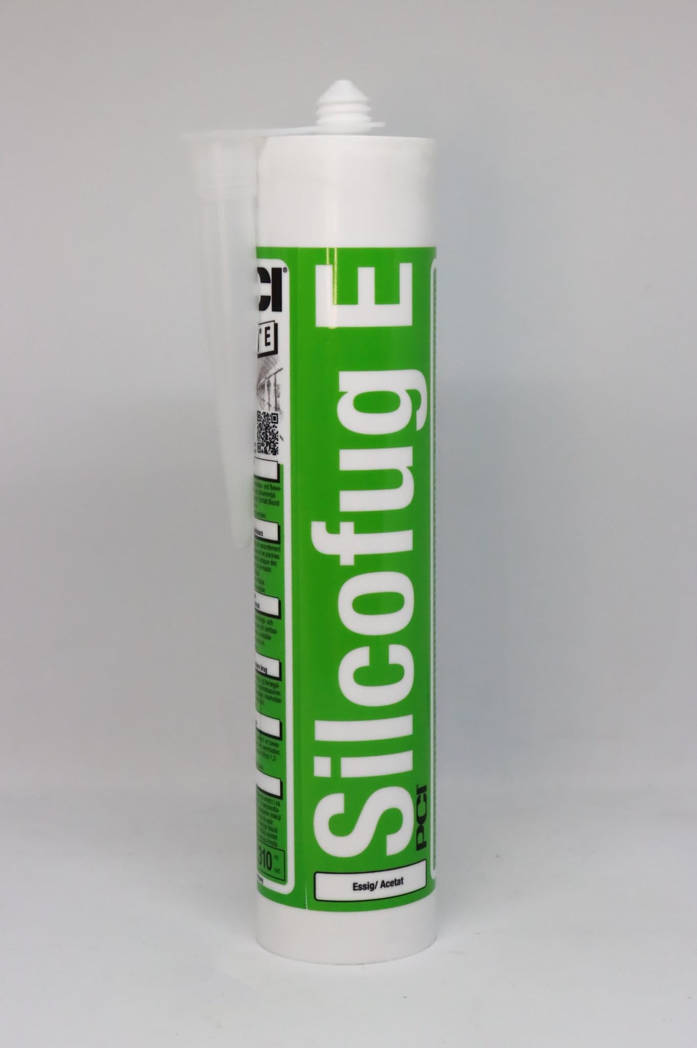 PCI Silcofug E 12 x 310 ml 22 Sandgrau Silicon Sanitärsilicon Bausilicon Silikon Bad Dusche Balkon Terrasse Wohnung Sika