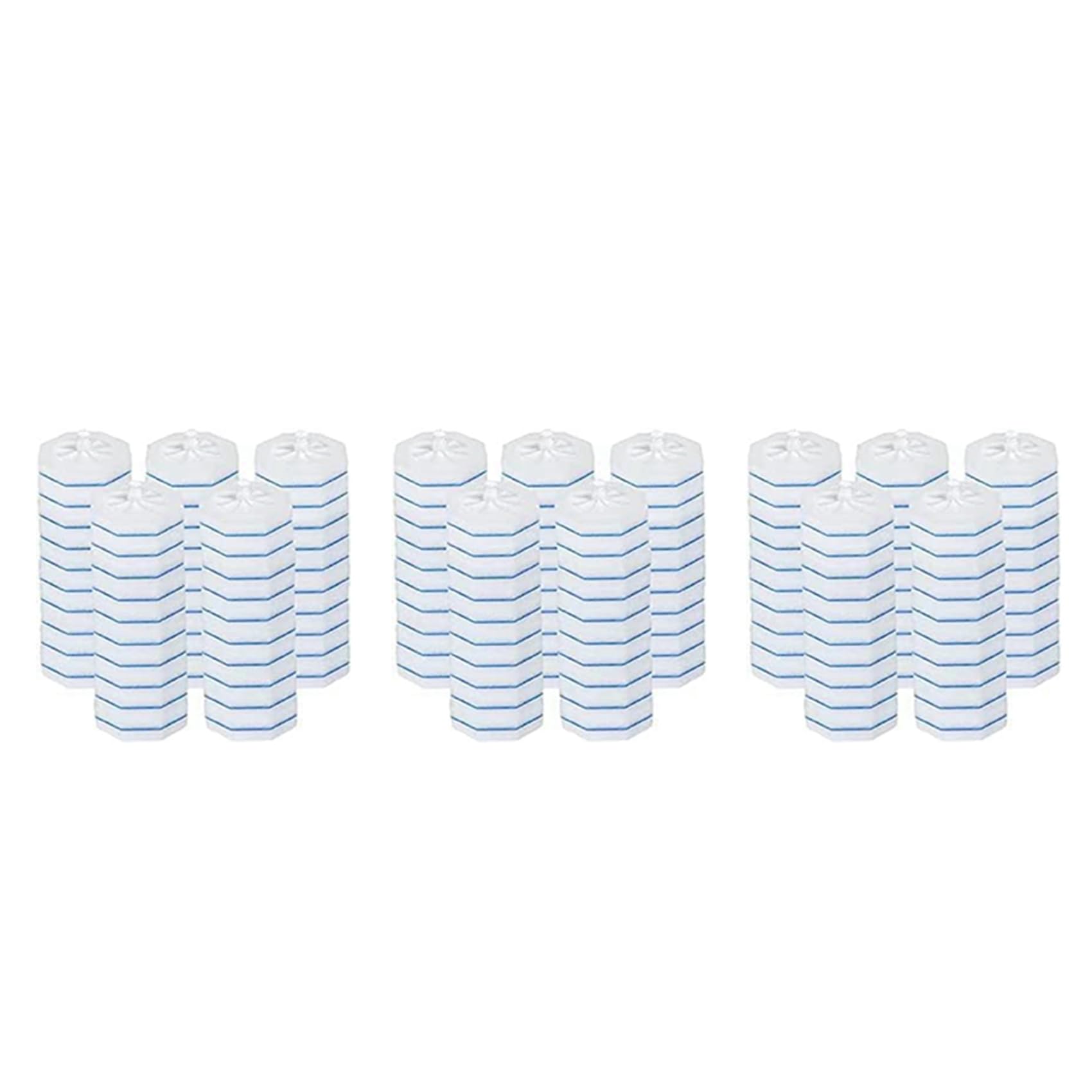 Vjsujehgy 150PCS Upgraded Toilet Brush Wand Disposable Toilet Cleaning Wand Head Compatible Wand Refills