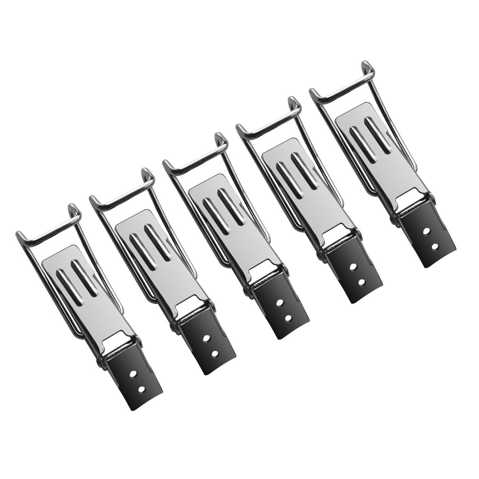 Tsynapter Of 5 Vacuum Barrels User Friendly Vacuums Cleaner Bucket Clip Stainless Steel Texture for Multiple Capacities Efficient Vacuum Maintenance