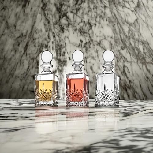 Miniatura 3 de Godinger - Juego de 3 miniutensilios de cocina para whisky o vino, colección de cristal de Dublín