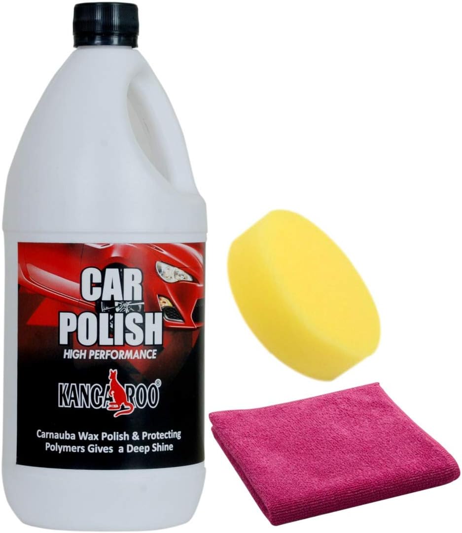 Kangaroo Car Wax Polish (1L, Green)