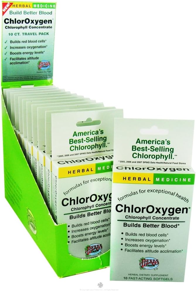 Amazon.com: Herbs ETC. Chloroxygen, 10 CT : Health & Household