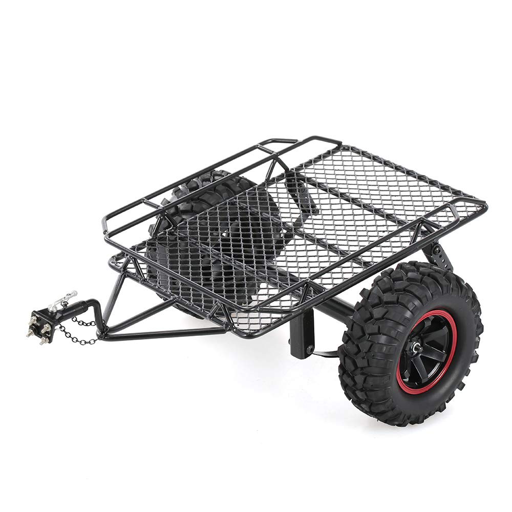 Remorque Hopper Trail 1/10 Évite le Renversement de Charge pour Crawler RC Axial SCX10