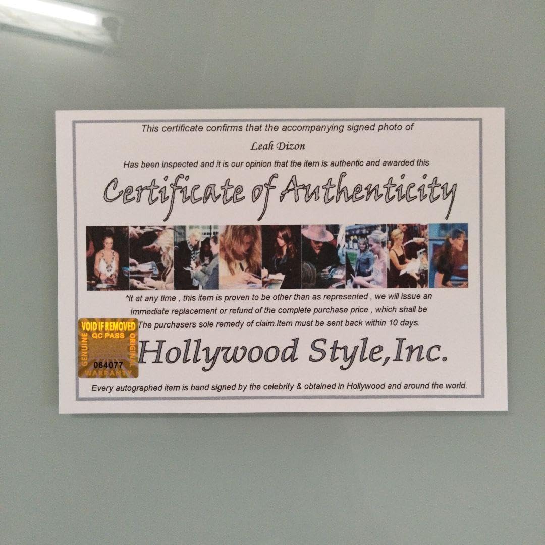 Amazon.co.jp: リアディゾン直筆サイン入り2Lサイズ写真…Leah Dizon  