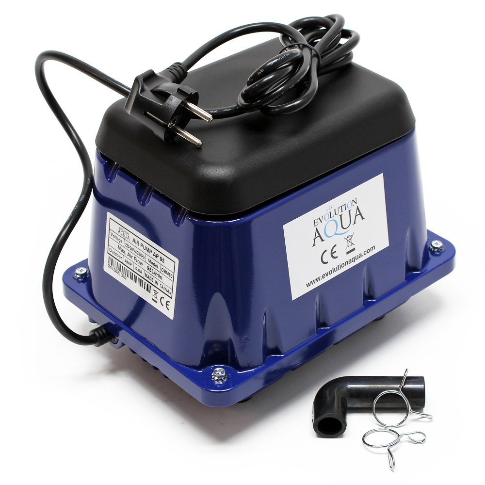 Pompa ad Aria Airtech 95 50W Fino a 5.700 l/h Pompa a Membrana con alloggiamento in Alluminio