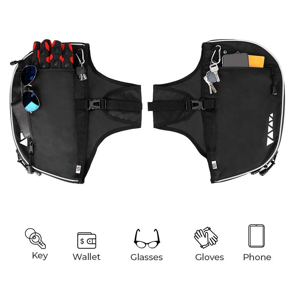 Buy Kemimoto Street Glide Soft Lowers Chaps, Motorcycle Leg Warmers for