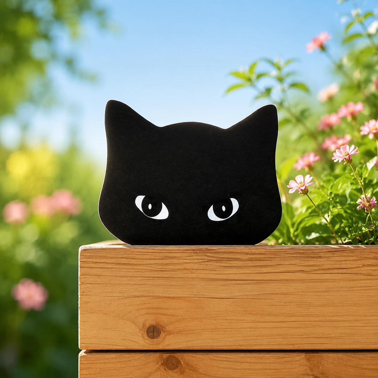 Amazon.co.jp: [VIVIORA]黒猫 ガーデンピック アイアン製 北欧 置物