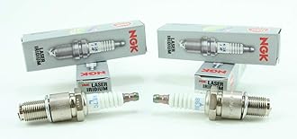 Laser Iridium Racing Spark Plugs, Two RE7CL & Two RE9BT, Compatible with Mazda RX-8 1.3 R2