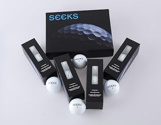 Black Edition Golf Balls Performance Distance Speed Accuracy Control The Only Pro Touring Golf Ball for Everyone One Dozen
