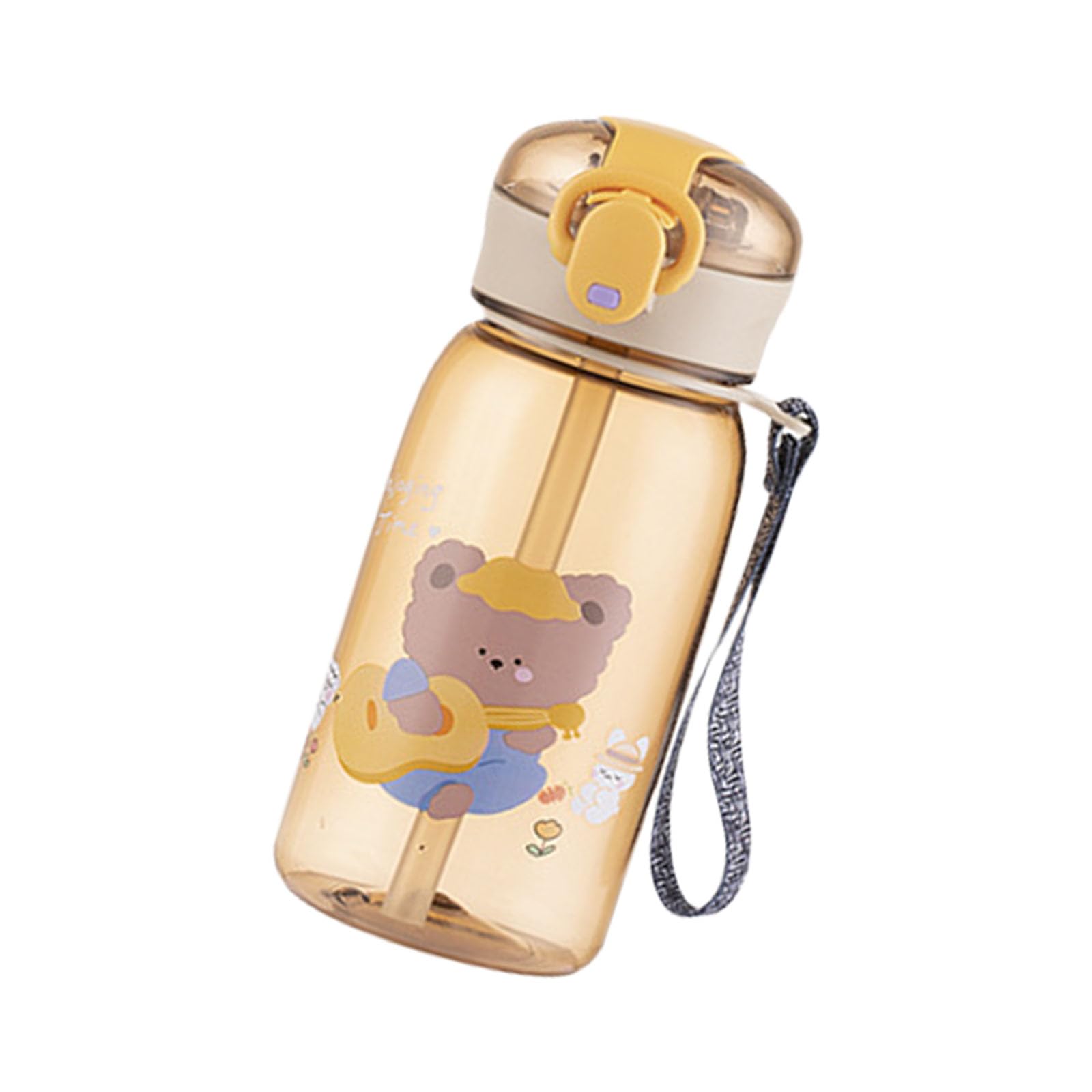 Xinsheinelry Capacity Straw Water Bottle Shatterproof Leak Proof Seal Comfortable Grip Drinking Cup for Hiking Sports Large Capacity Sports Water Bottle
