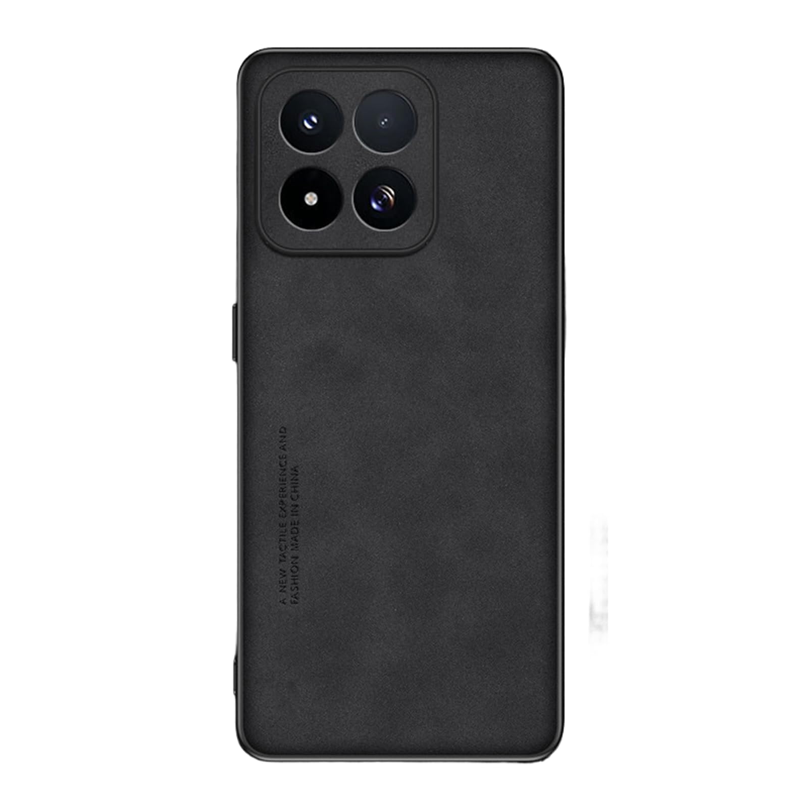 Coque Xiaomi 17Max étui cuir noir idéal pour le travail et les trajets