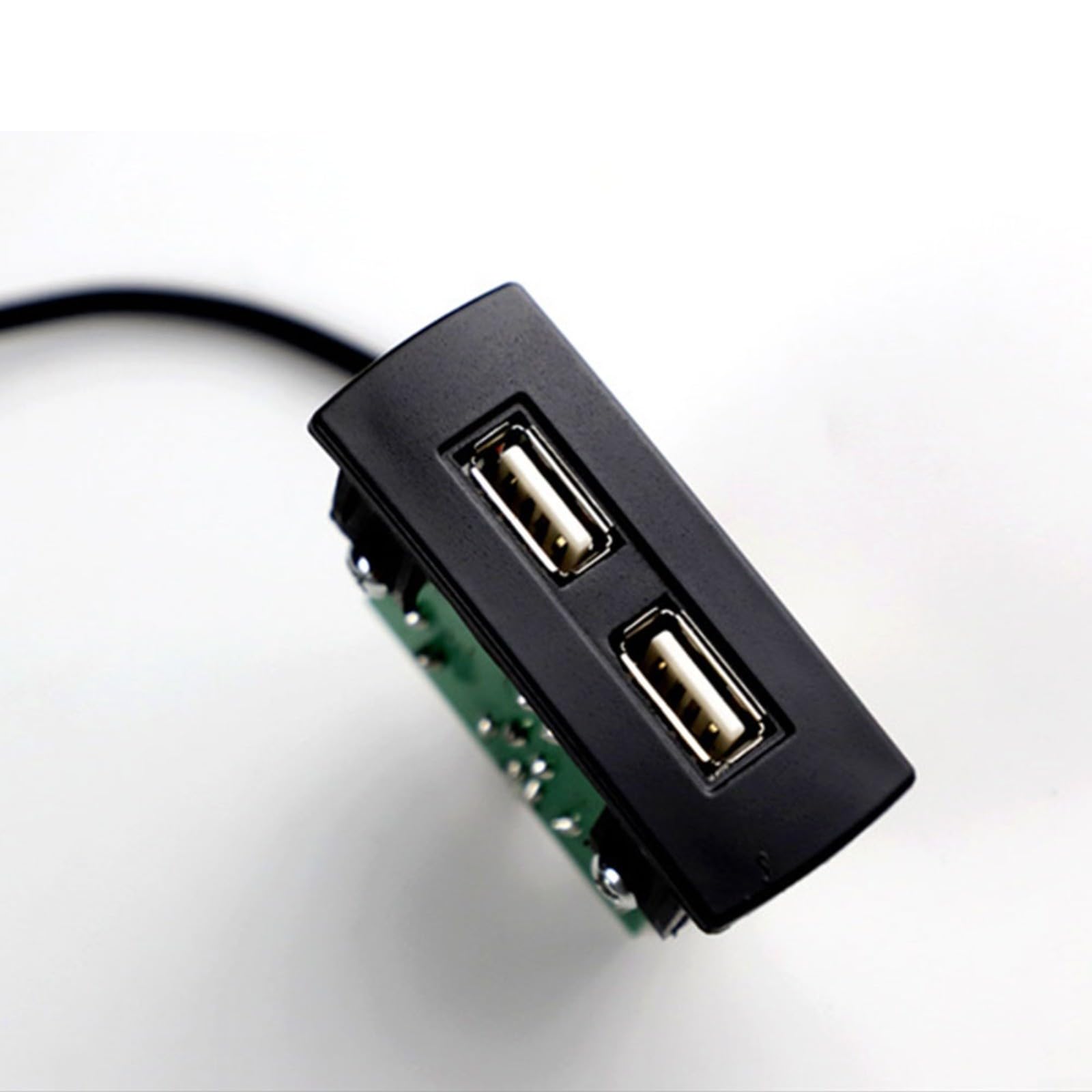 Consola central de coche Cargador USB 24A Interfaz para Mercedes Vito 2016-2020, plástico, ideal para viajes y conducción diaria
