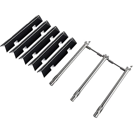 Weber Spirit E310 Burner Tube & Flavorizer Bars Grill Parts Set