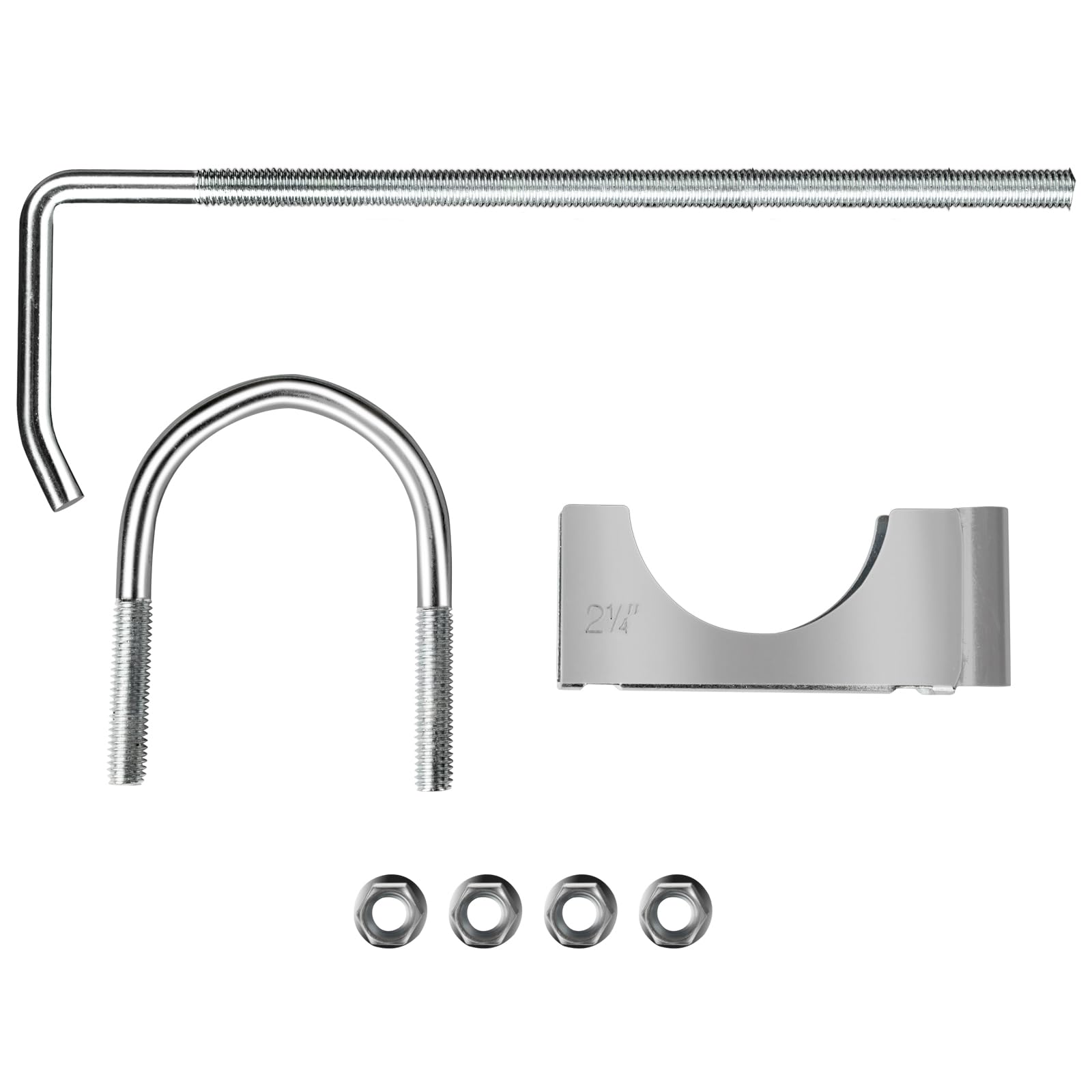 BATONECO 2" Universal Exhaust Clamp With Muffler Hanger