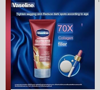 Vaseline Healthy Bright Gluta-Hya Serum Burst Balsam Pro-Age