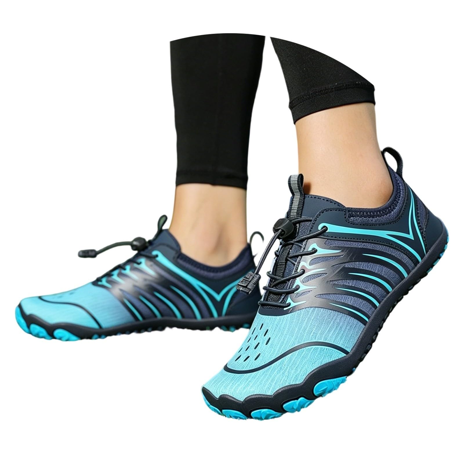 Chaussures aquatiques antiglisse à séchage rapide pour plongée et marche sur plage - 7
