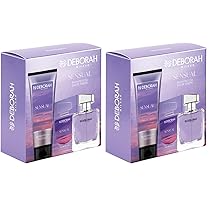 Deborah Milano – Sensual Set Doccia con Profumo e Bagnodoccia, Cofanetto Regalo Donna, Fragranza Agrumata e Speziata con Cuore Fiorito e Fondo Armonico, Eau de Toilette 100ml e Docciaschiuma 250ml