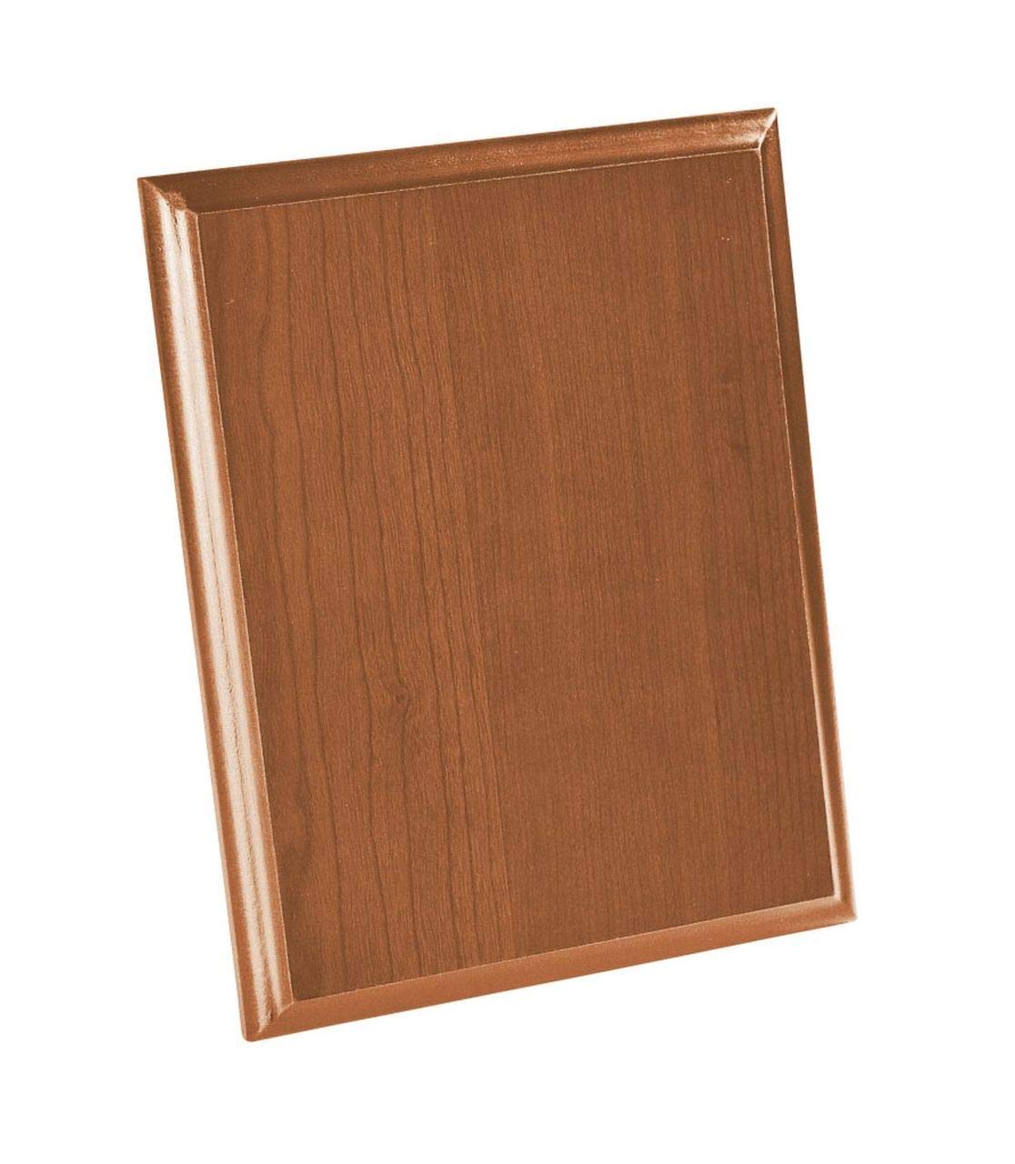 Crest Rettangolare in legno Mdf Chiaro cod.EL35403 cm 18x23x1,5h by Varotto & Co.