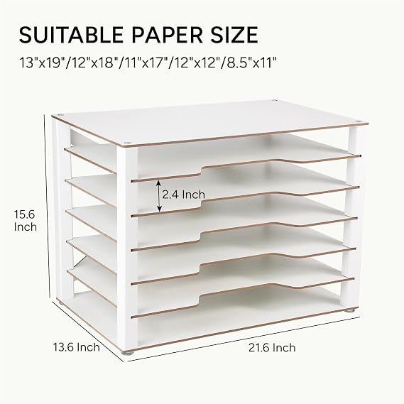 Yumkfoi Construction Paper Organizer 12