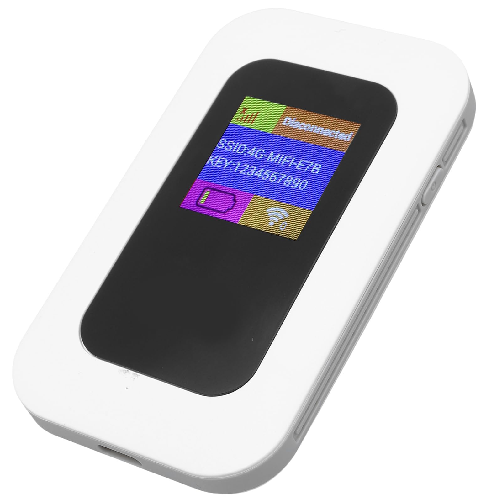 Sxhlseller 4G LTE Wi -Fi Mobile Hotspot, 300 Mb/S Szybki Urządzenie Sieciowe Bezprzewodowe, Podłącz do 10 urządzeń, Kieszonkowy Router 4G do Podróży Kemping