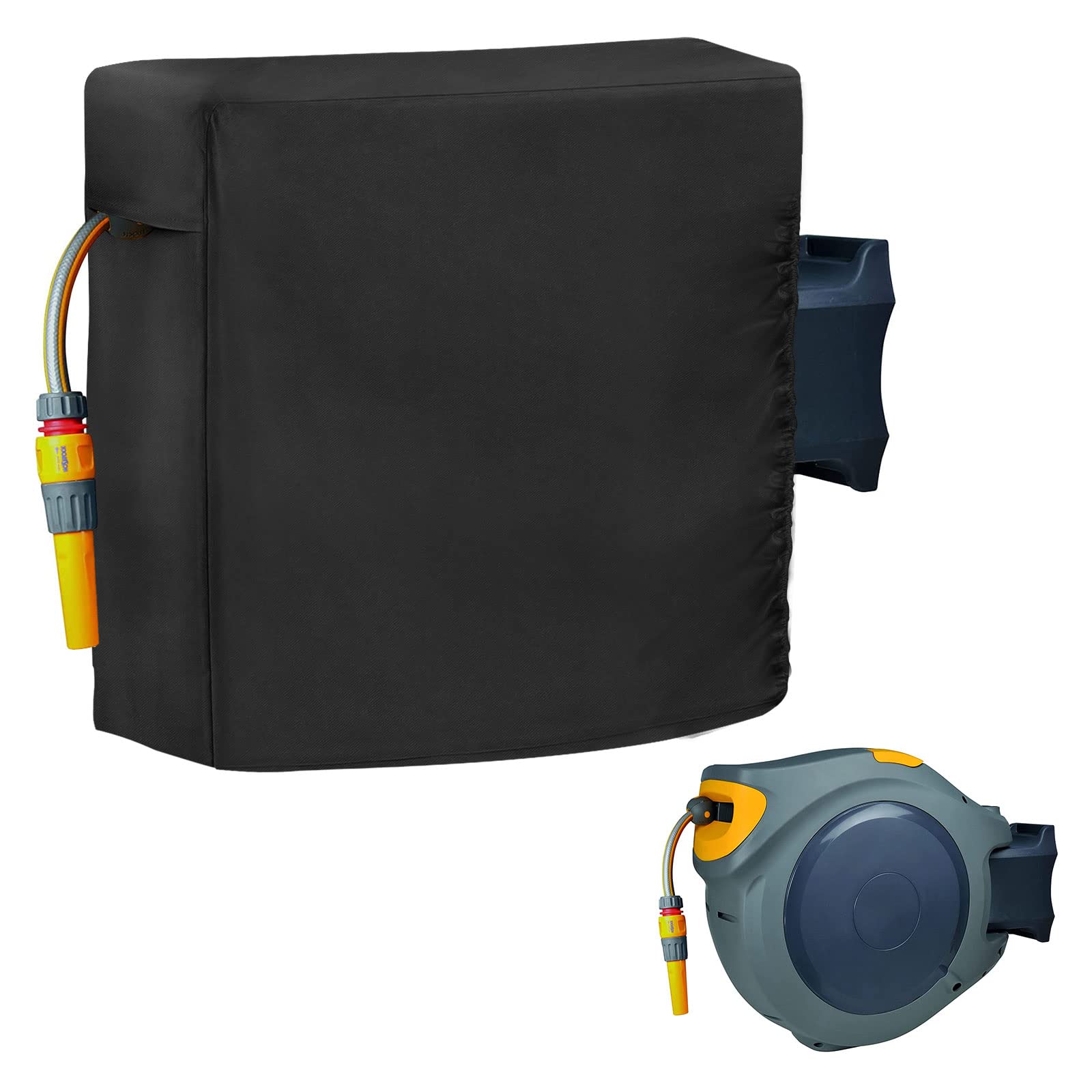 Onlyme Retractable Hose Reel Cover, 52x25x43cm