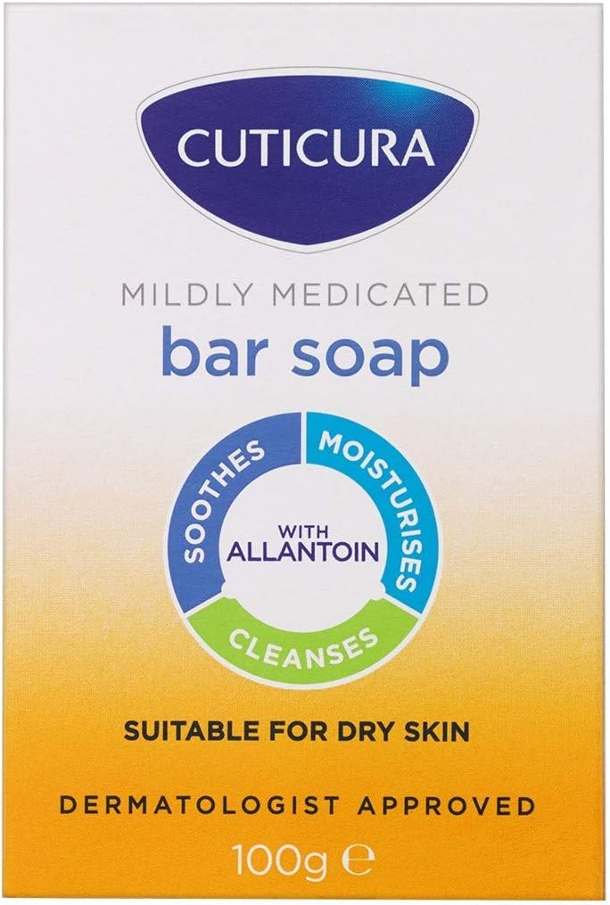 6 x Cuticura Mildly Medicated Bar Soap 100g BigaMart