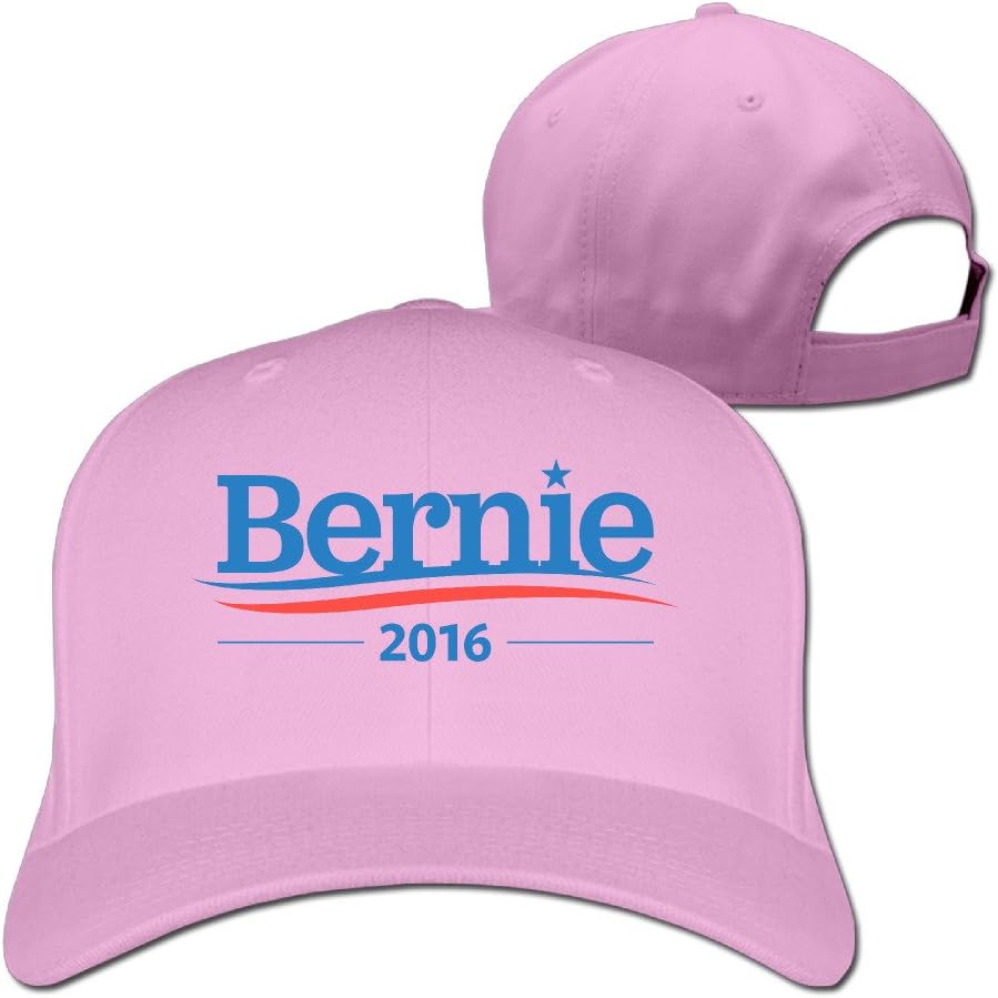 Bernie Sanders 2016 Peaked Hat Flexfit Hat One Size Pink