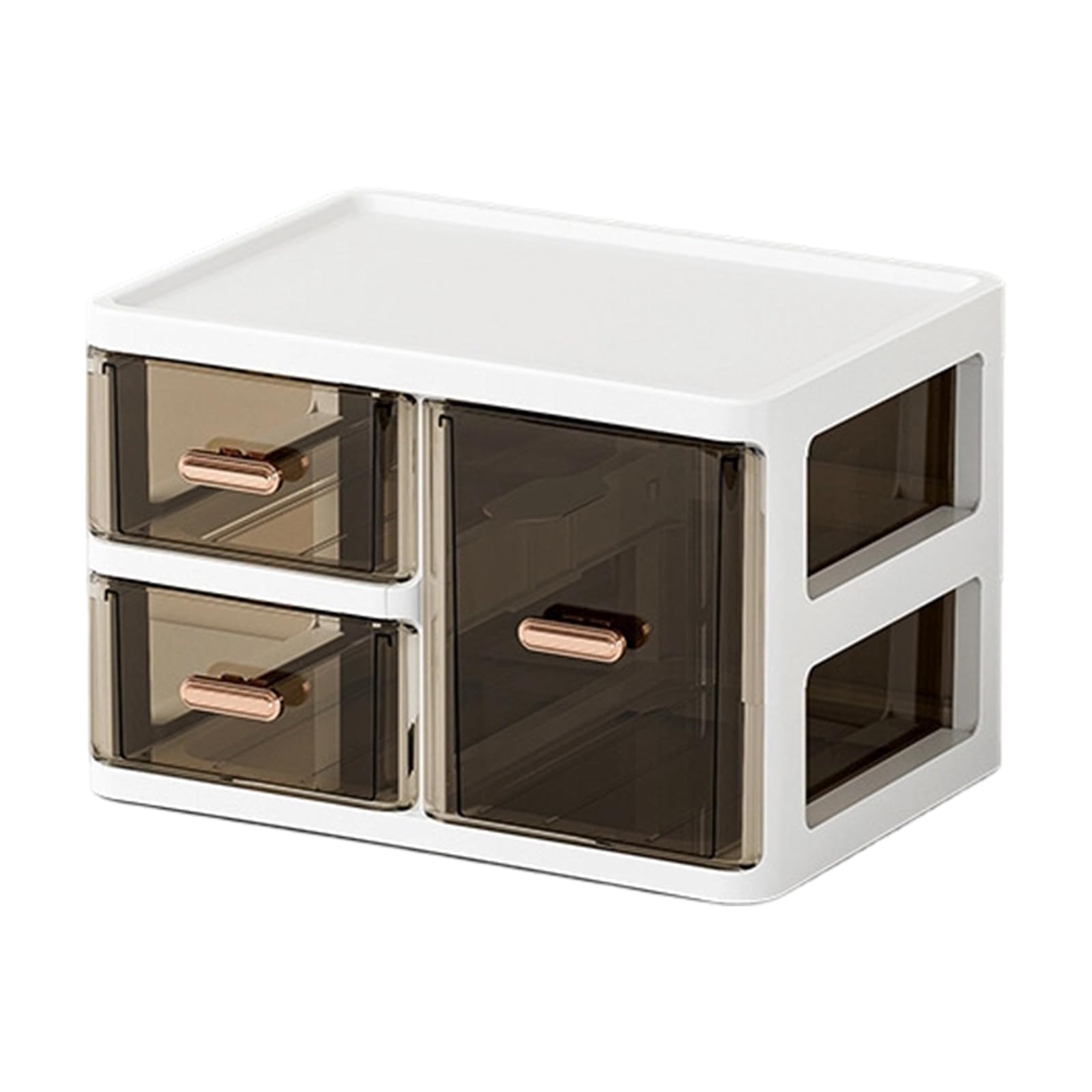 Shurhome Practical Desktop Storage Option with Visible Compartments and Removable Partitions Offices Planner