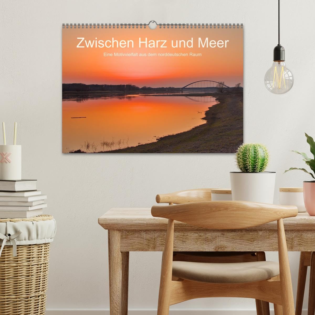 Zwischen Harz und Meer (Wandkalender 2026 DIN A3 quer), CALVENDO Monatskalender: So vielfältig ist Deutschlands Norden
