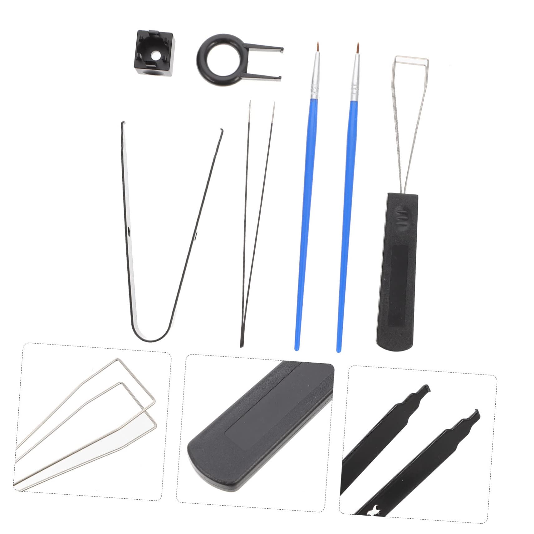 Uonlytech 3sets Per Lubrificazione e Rimozione Tastiera Kit Estrattore e Accessori Per e Tastiere Gaming