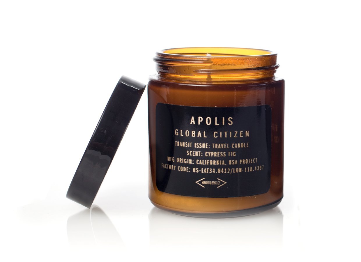 Apolis Transit Issue Travel Candle Men's One Size Amber