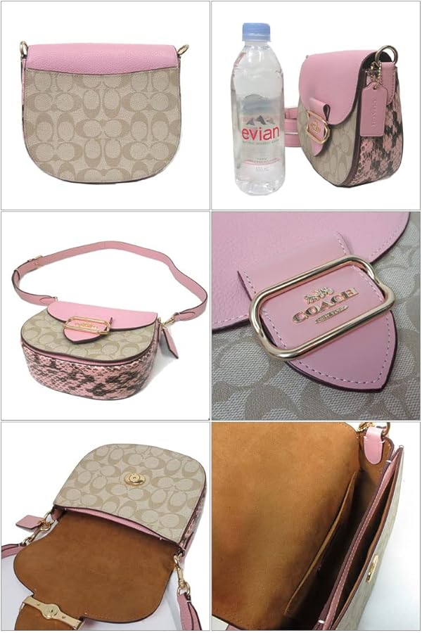 Amazon | [コーチ] ショルダーバッグ シグネチャー スネーク エンボス