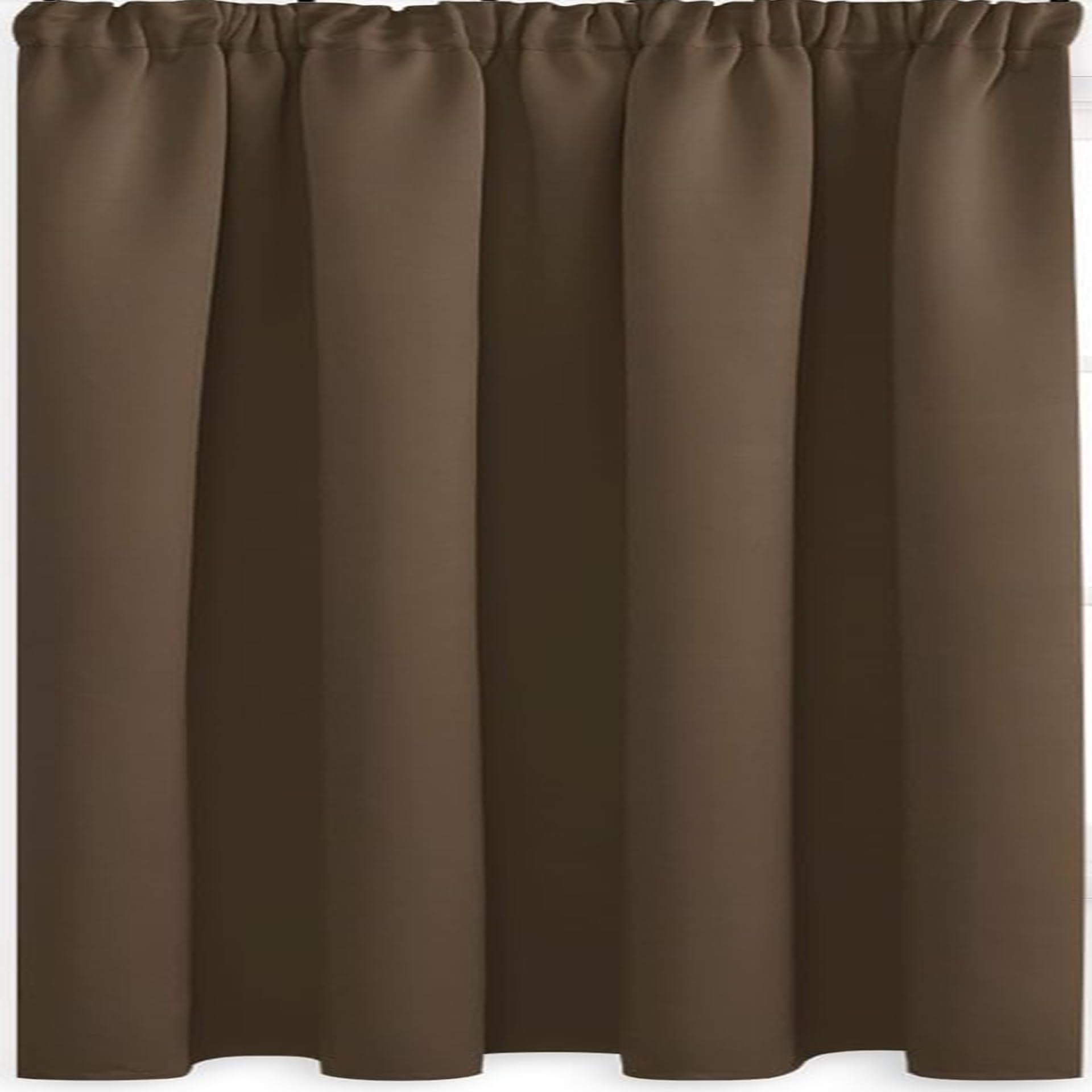 Rideau occultant anti froid et chaleur rideaux isolants marron 100x120