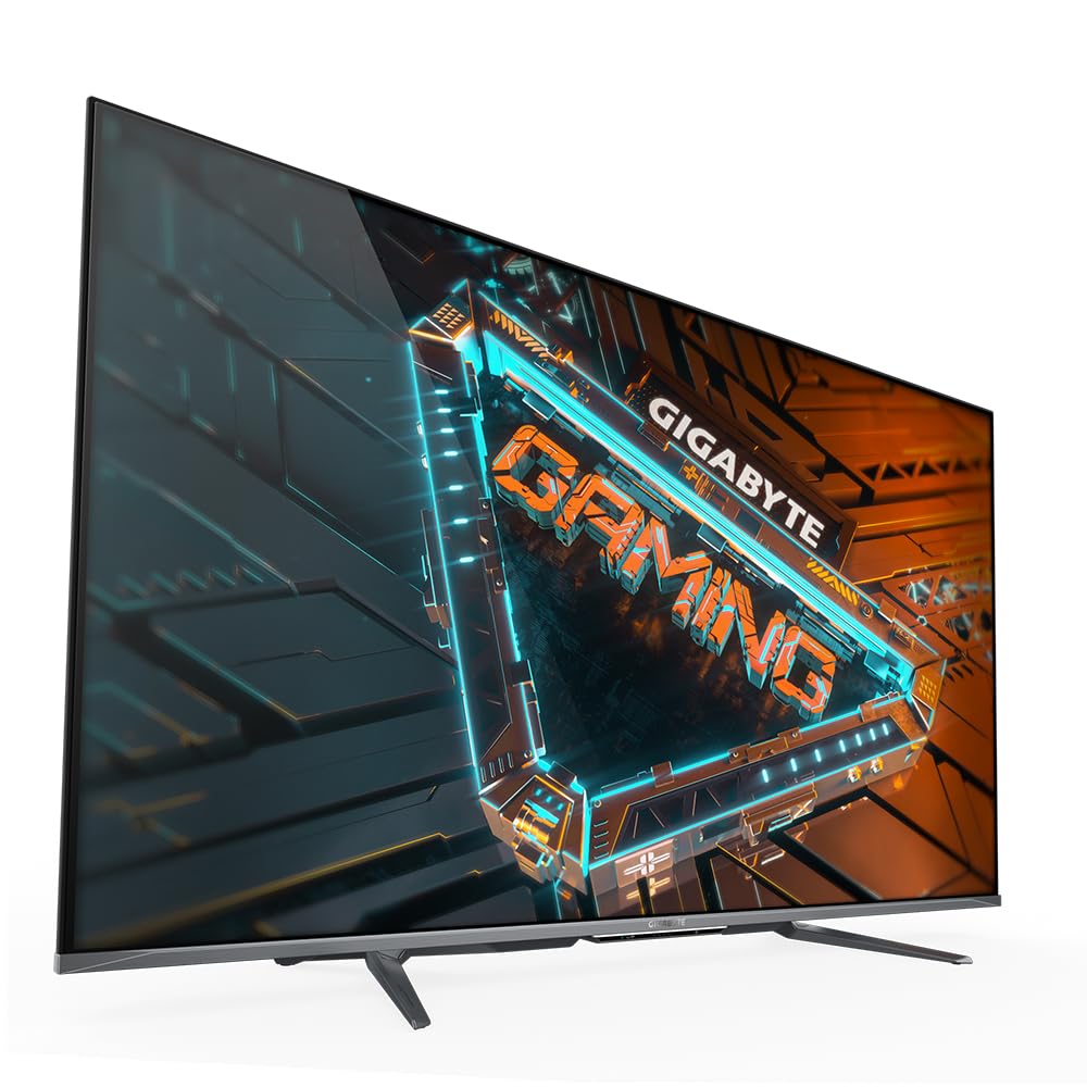 GIGABYTE S55U Écran Gaming 55" UHD - 3840 x 2160, 120Hz, 2ms, 500 CD/m², FreeSync Premium, HDR Ready, HDMI 2.1