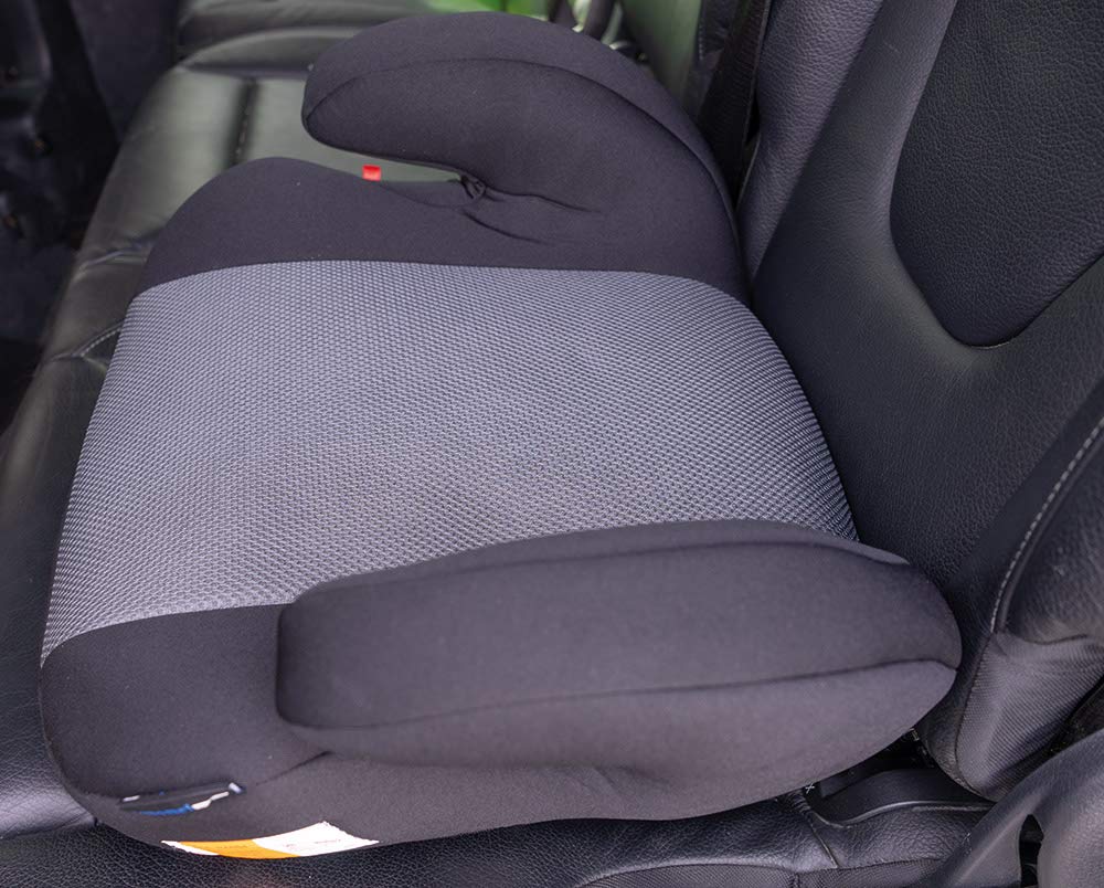 Petex 44430818 podwyższenie fotelika dziecięcego Max Plus 152 w zestawie Isofix, HDPE zgodnie z ECE R44/04, szary