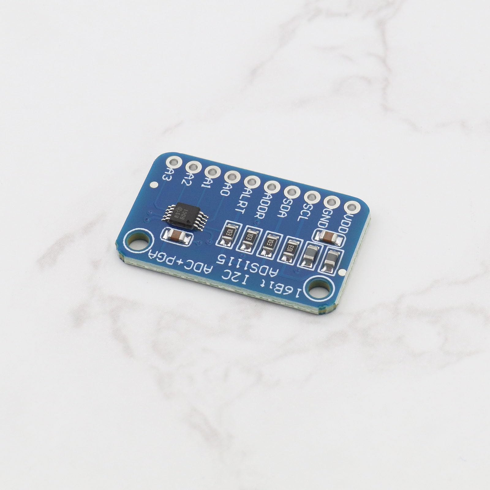 1 Pezzo ADS1115 ADC 16 Bit 4 Canali Modulo ADC Scheda Di Sviluppo Convertitore Analogico-digitale Compatibile Con Raspberry Pi La Scheda Di Sviluppo Convertitore ADC